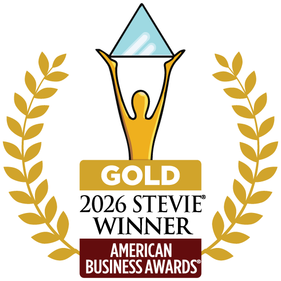 Gold 2026 Stevie® Winner badge for The American Business Awards®
