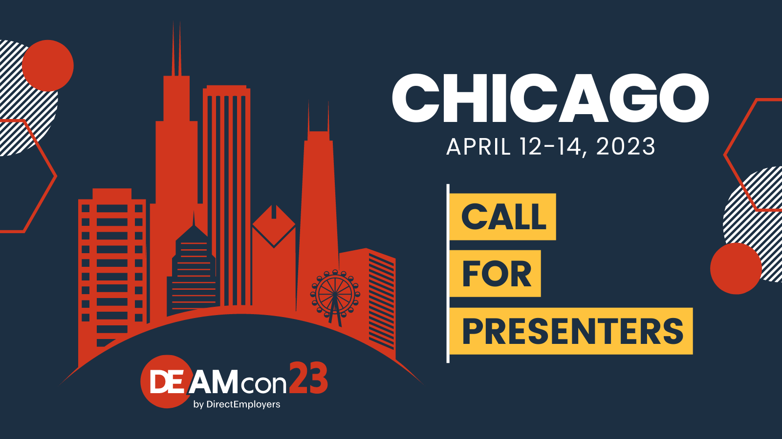 DEAMcon23 Chicago, April 12-14, 2023 - Call for Presenters
