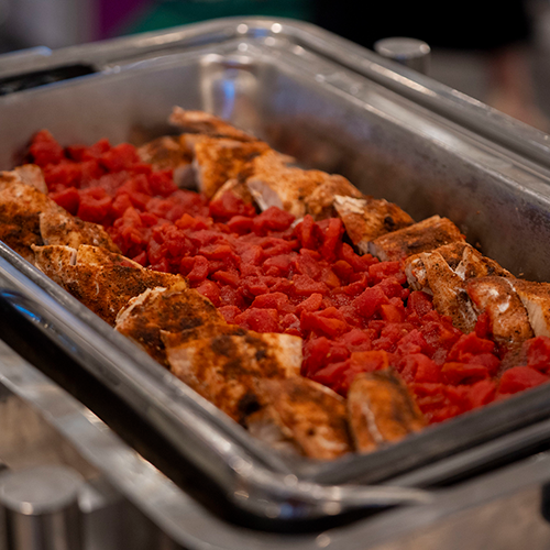 DEAMcon24 tray of gulf fish with tomatoes