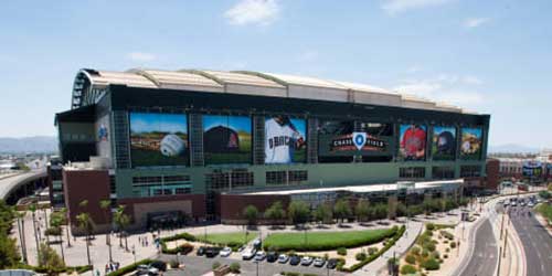 Chase Field home of the Arizona Diamondbacks